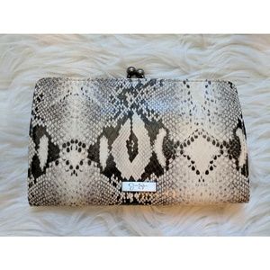 Simpson Snakeskin Clutch